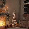 LED Christmas Tree with Baubles 80 LEDs Warm White 120 cm