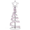 LED Christmas Tree with Baubles 80 LEDs Warm White 120 cm