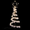 LED Christmas Tree with Baubles 80 LEDs Warm White 120 cm