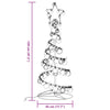 LED Christmas Tree with Baubles 80 LEDs Warm White 120 cm