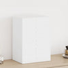 Jewellery Box 10-Layer with Watch Holders White 29x20.5x40.5 cm