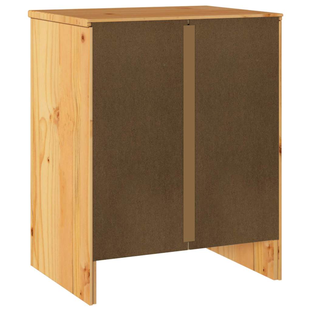 Bedside Cabinet Drammen Oak 45 x 35 x 56 cm Solid pine wood