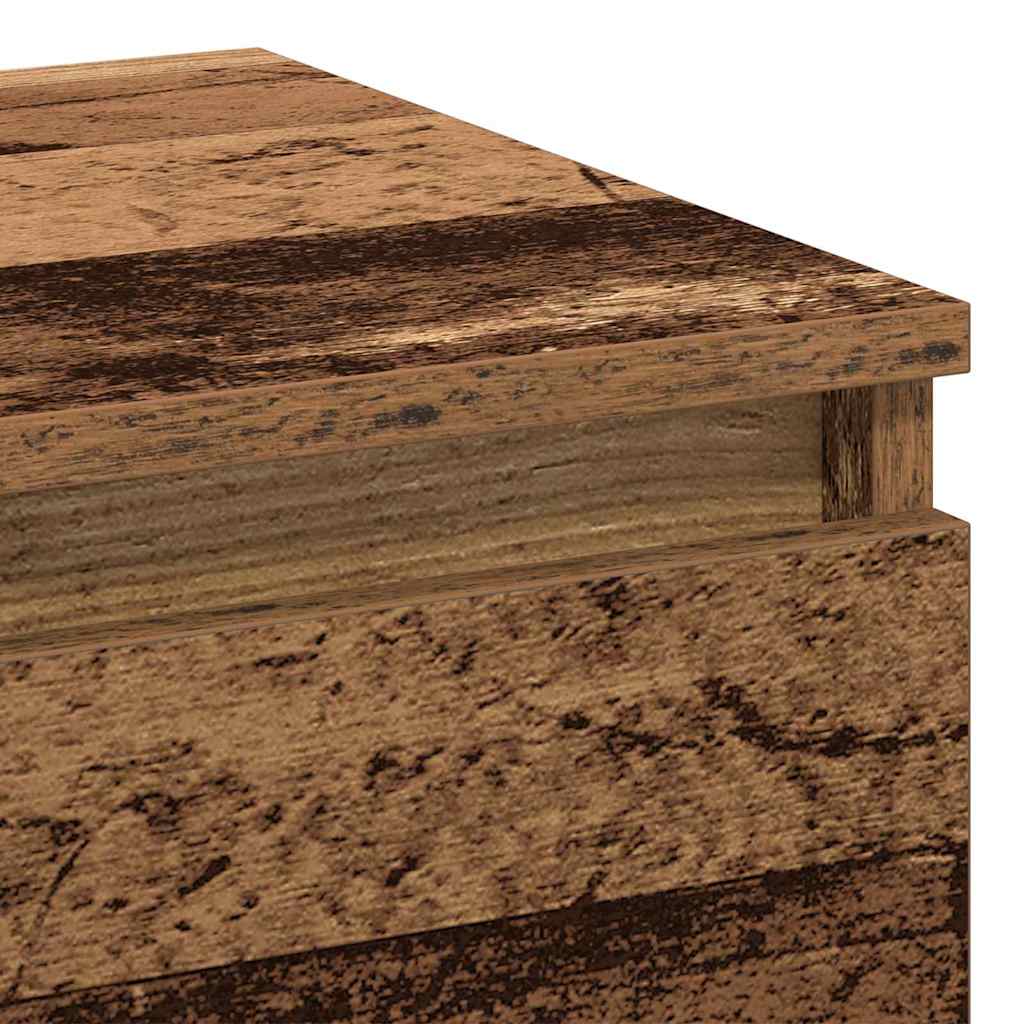 Bedside Cabinet Old wood 40 x 35 x 70 cm Engineered wood