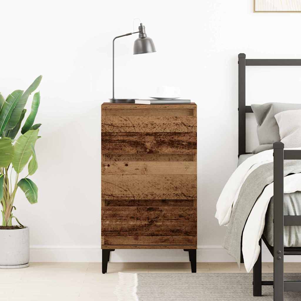 Bedside Cabinet Old Wood 40 x 35 x 70 cm Engineered wood
