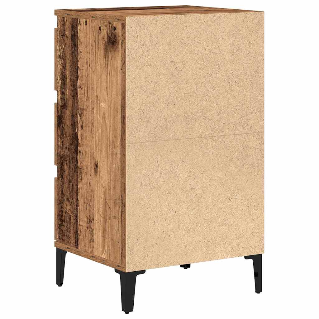 Bedside Cabinet Old Wood 40 x 35 x 70 cm Engineered wood