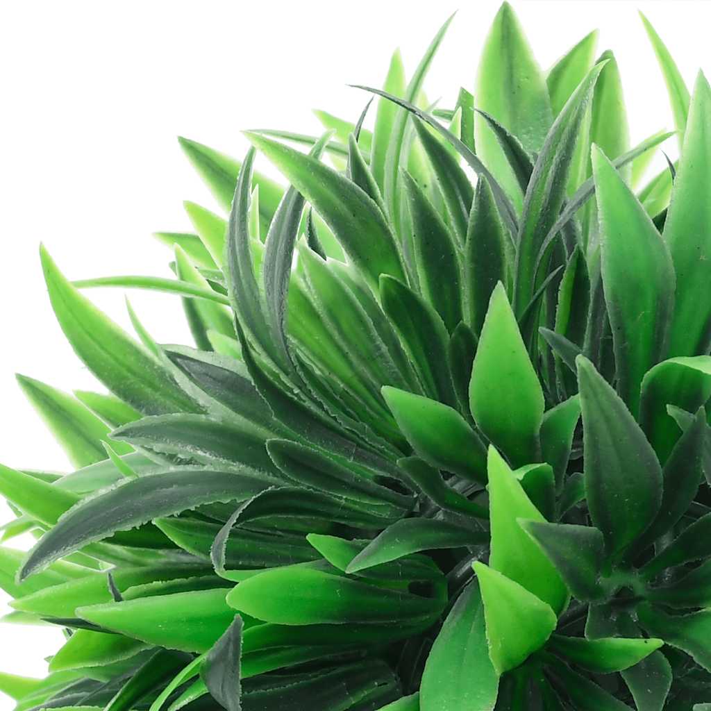 Artificial Boxwood Balls with LED Lights 2 pcs Green 20 cm