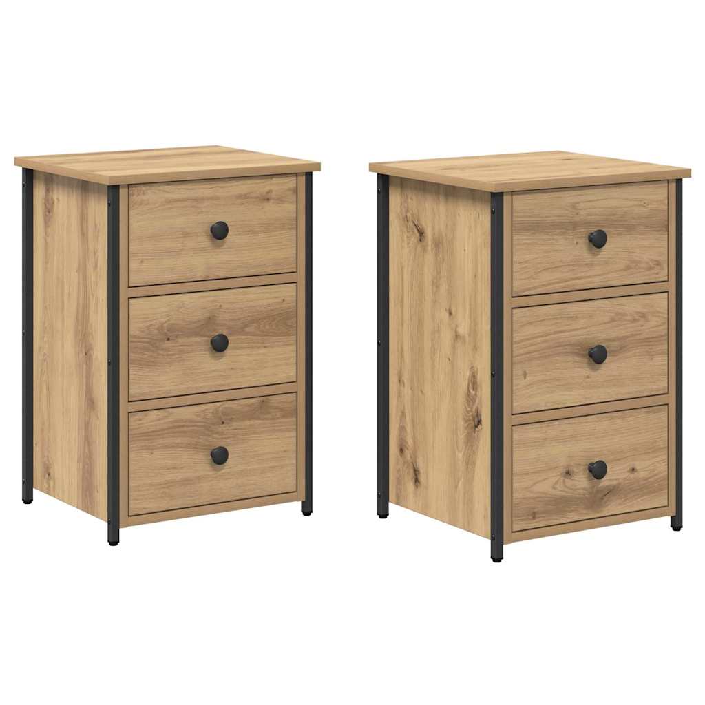 Bedside Cabinet with Drawer Brown Solid Reclaim Wood
