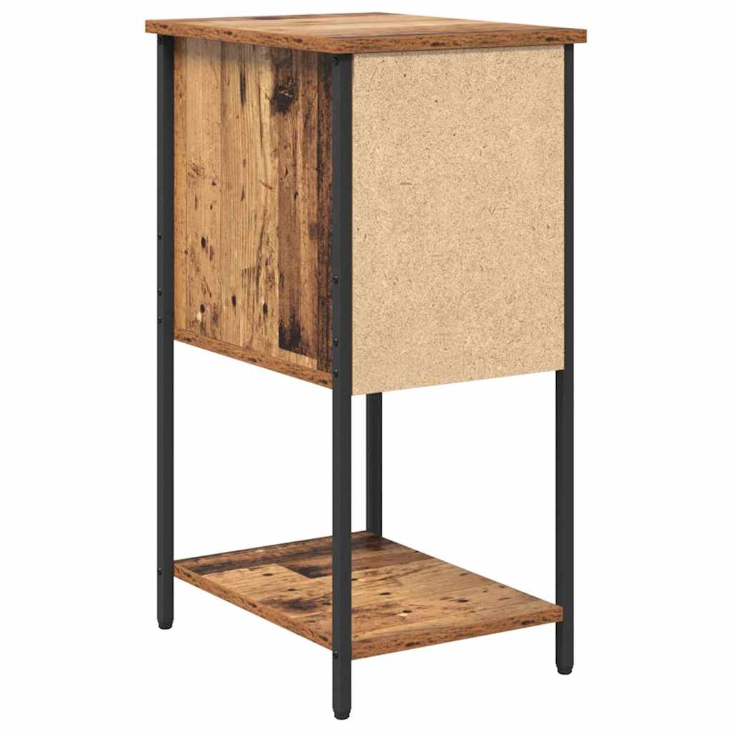 Bedside Cabinet Old wood 32 x 42 x 70 cm Engineered wood