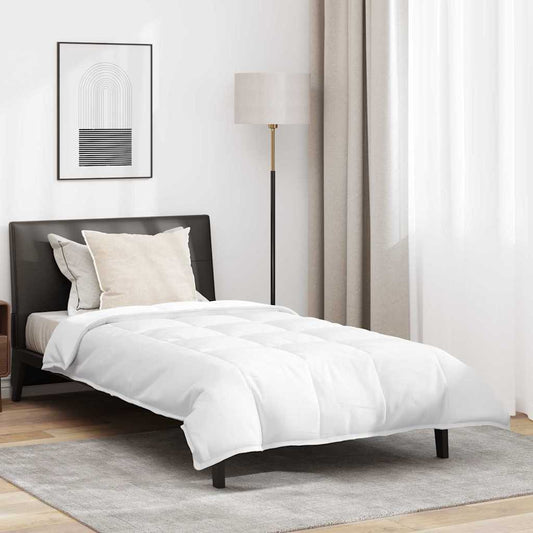 2-in-1 Duvet with Pillow 2 pcs White Down Feather