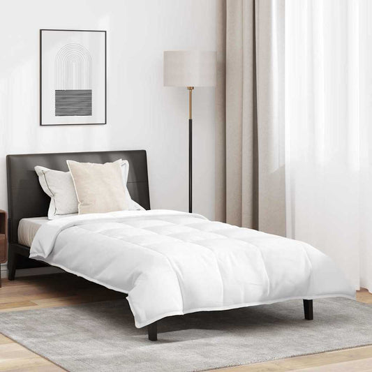 2-in-1 Duvet with Pillow 2 pcs White Down Feather