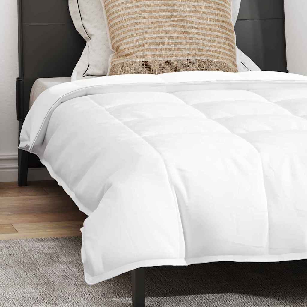 2-in-1 Duvet with Pillow 2 pcs White Down Feather