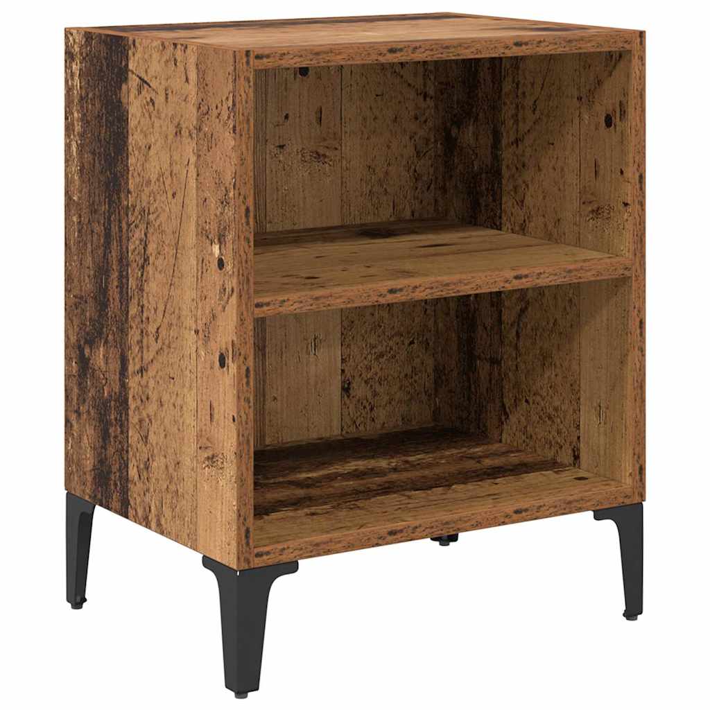 Bedside Cabinet Old Wood 40 x 30 x 50 cm Engineered Wood