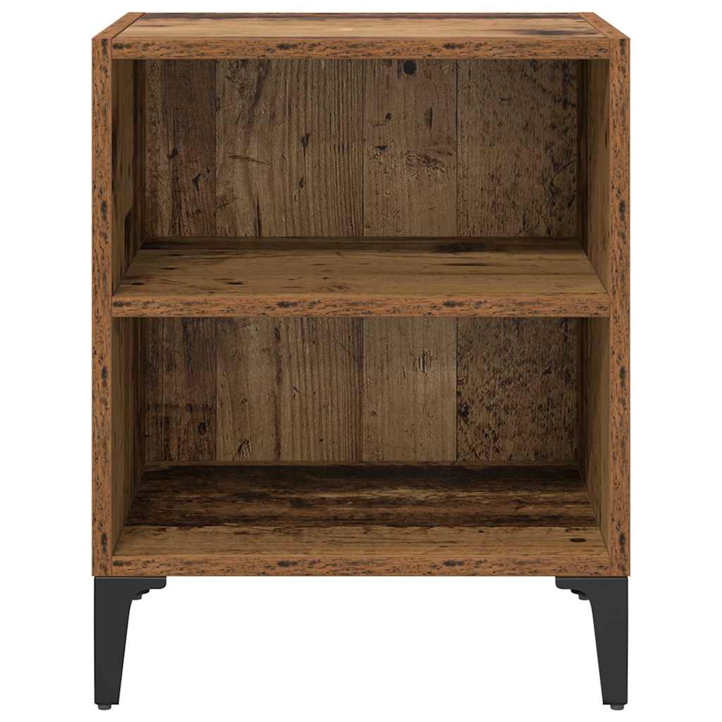 Bedside Cabinet Old Wood 40 x 30 x 50 cm Engineered Wood