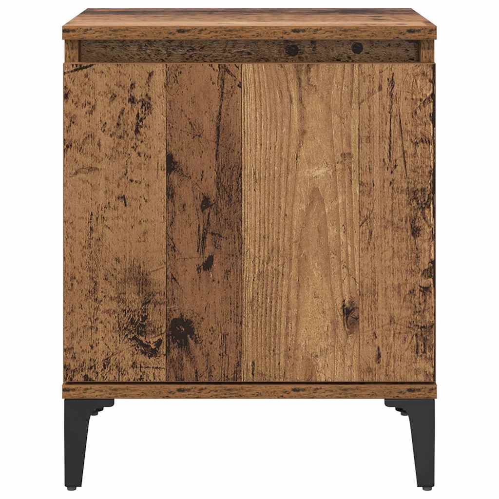 Bedside Cabinet Old Wood 40 x 30 x 50 cm Engineered Wood