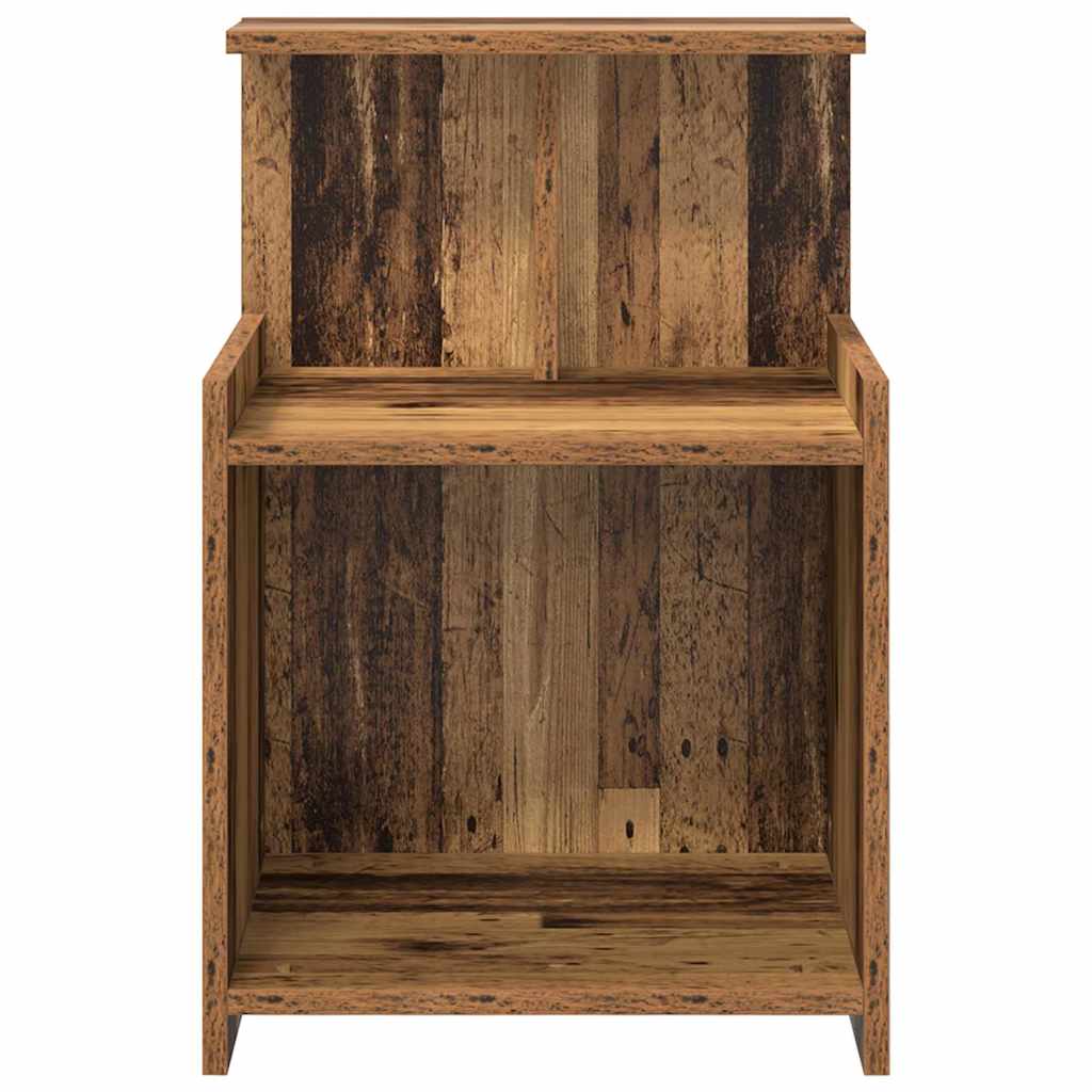 Bedside Cabinet Old Wood 40 x 35 x 60 cm Engineered Wood