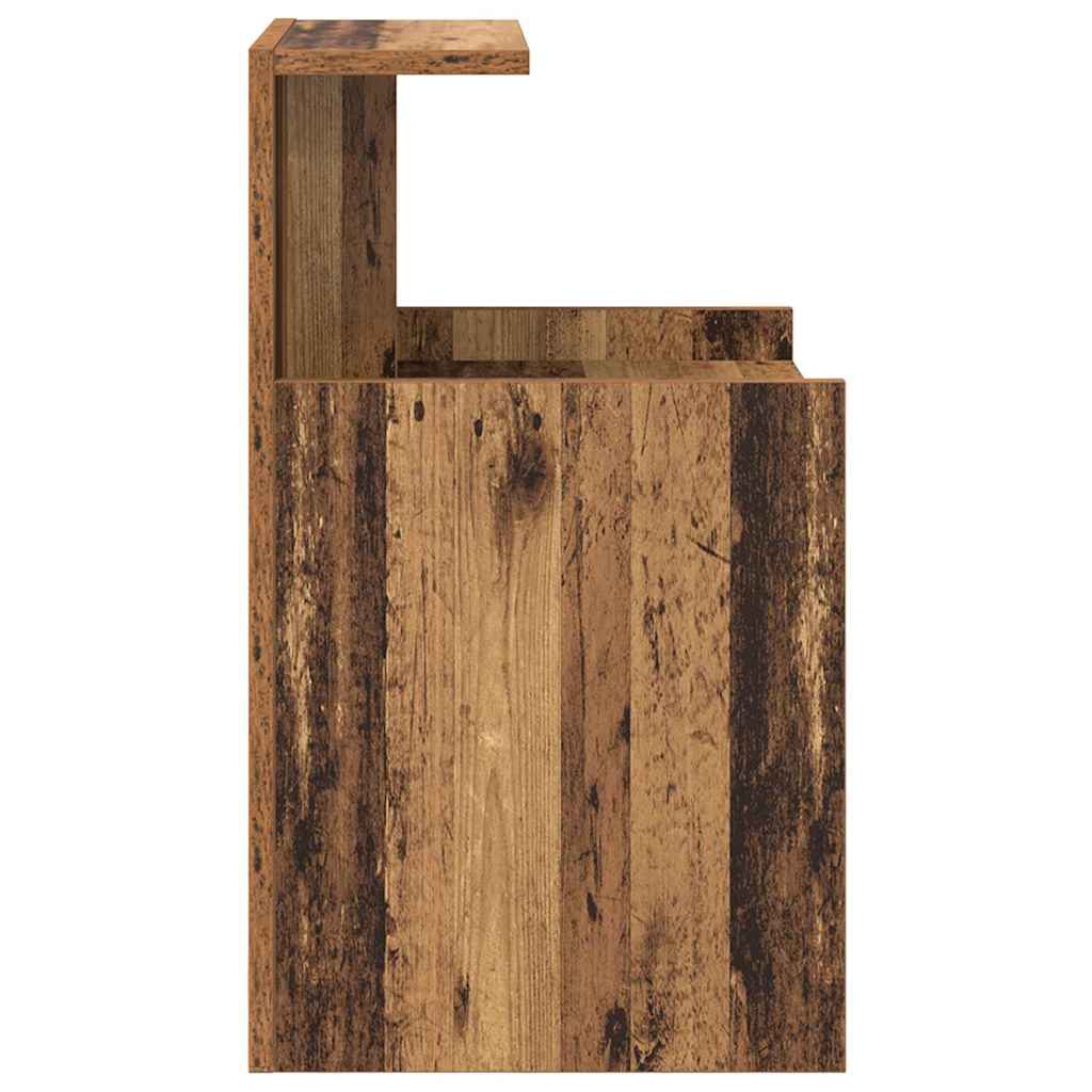 Bedside Cabinet Old Wood 40 x 35 x 60 cm Engineered Wood