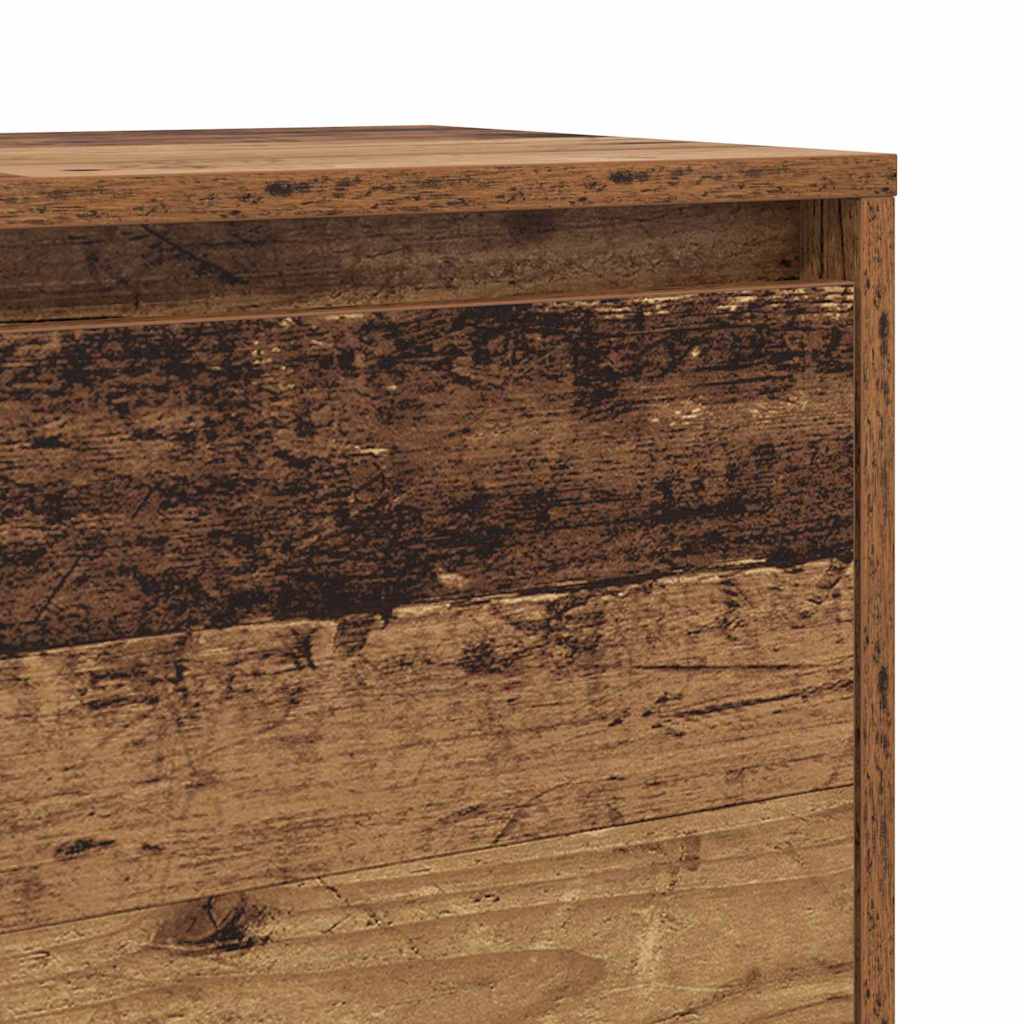 Bedside Cabinet Old Wood 45 x 34 x 44.5 cm Engineered Wood