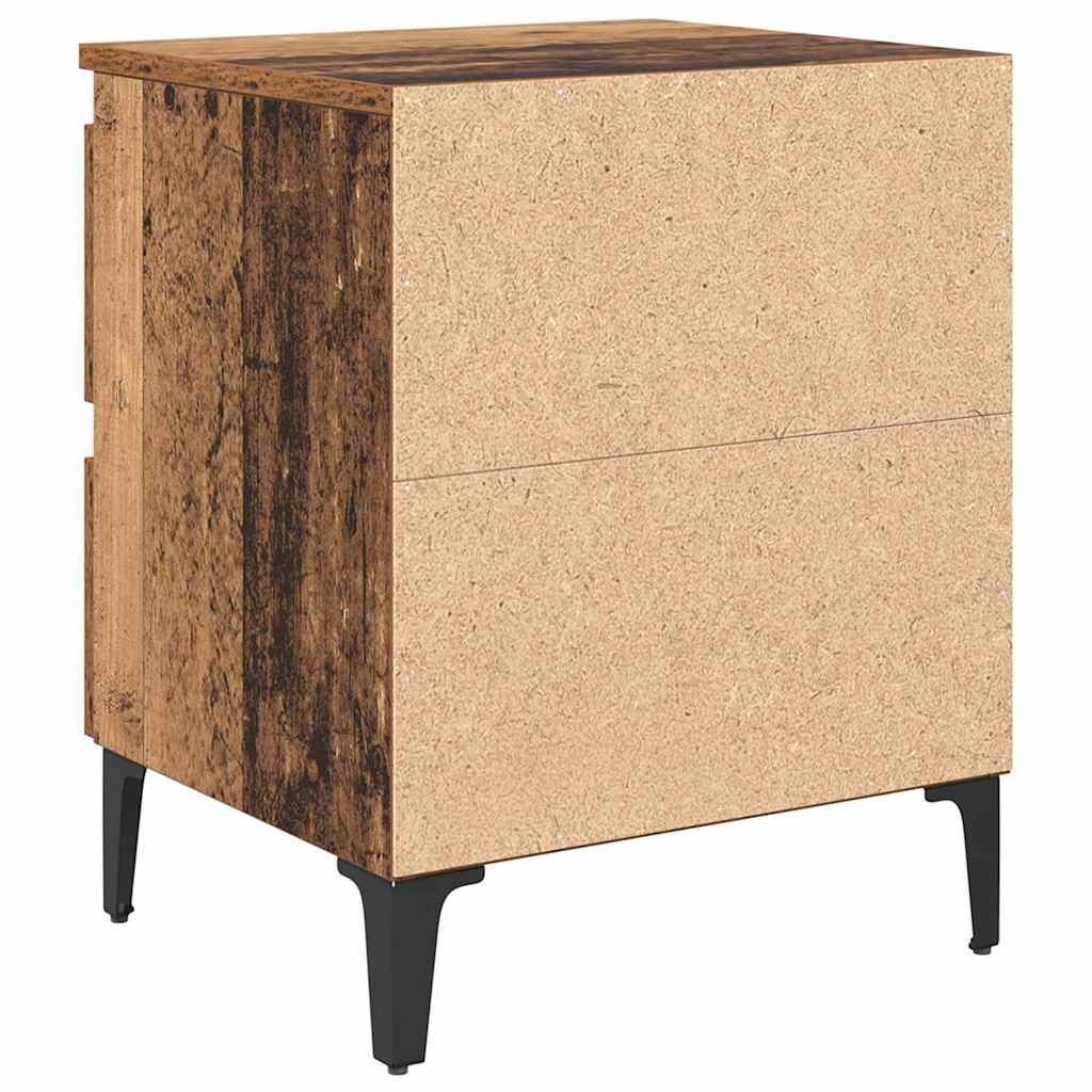 Bedside Cabinet Old wood 40 x 35 x 50 cm Engineered wood