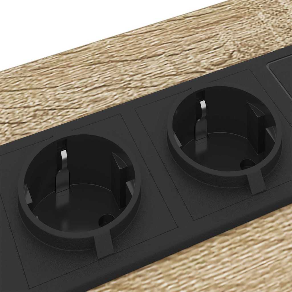 Bedside Cabinet Sonoma Oak 30 x 48 x 61 cm Engineered Wood