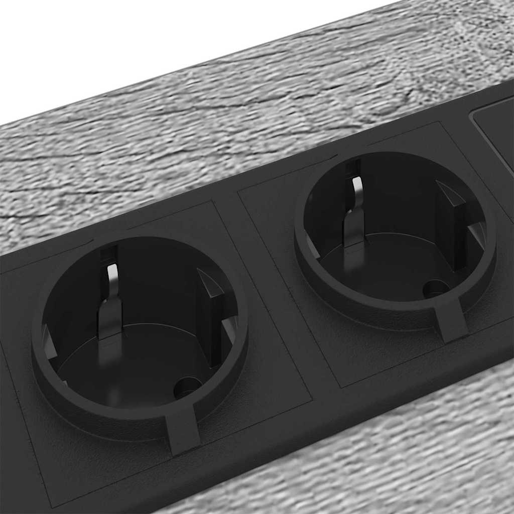 Bedside Cabinet Grey Sonoma 30 x 48 x 61 cm Engineered Wood