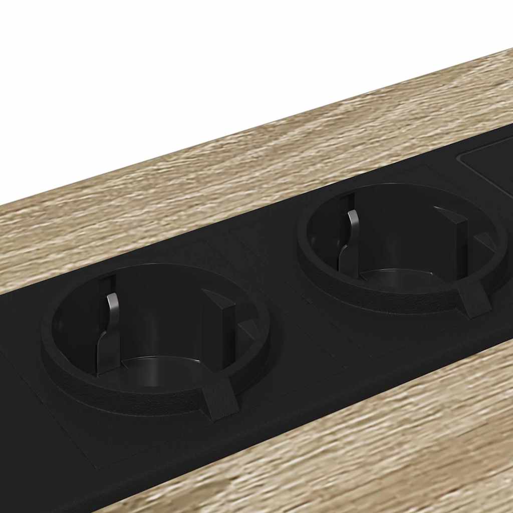 Bedside Cabinet Sonoma Oak 42 x 41 x 56 cm Engineered Wood