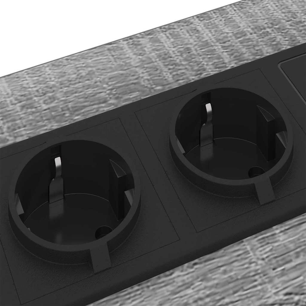 Bedside Cabinet Grey Sonoma 42 x 41 x 61 cm Engineered Wood