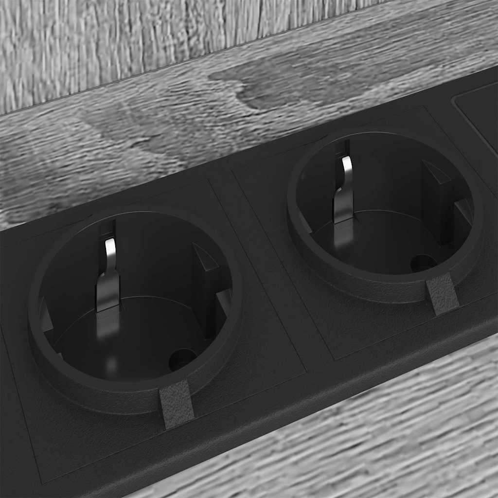 Bedside Cabinet Grey Sonoma 55 x 31 x 76 cm Engineered Wood