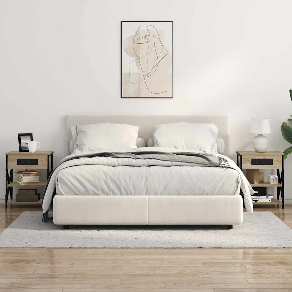 Bedside Cabinet Sonoma Oak 41 x 31 x 51 cm Engineered Wood