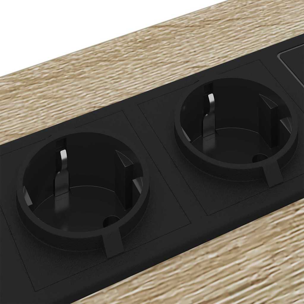 Bedside Cabinet Sonoma Oak 41 x 31 x 51 cm Engineered Wood