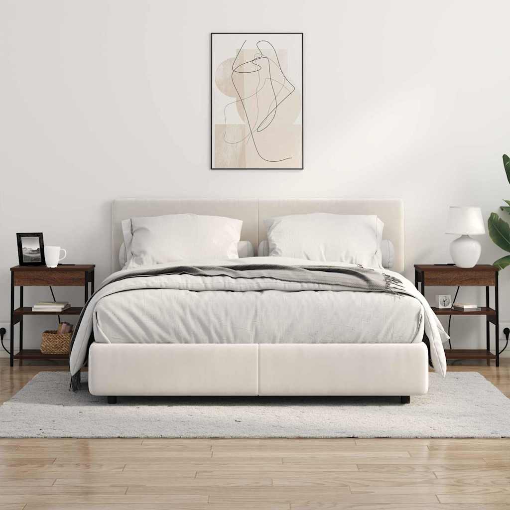 Bedside Cabinet Brown Oak 41 x 31 x 51 cm Engineered Wood