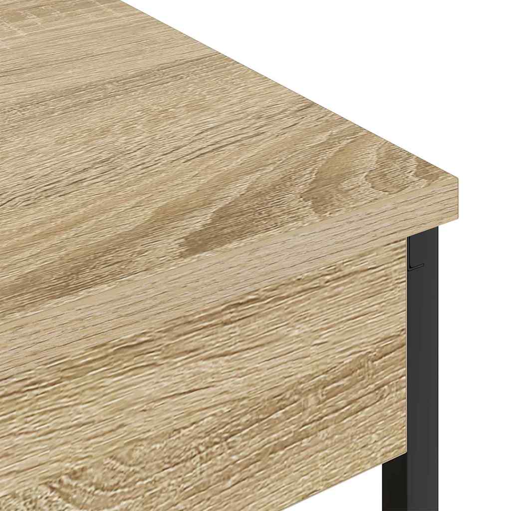 Bedside Cabinet Sonoma Oak 41 x 31 x 76 cm Engineered Wood