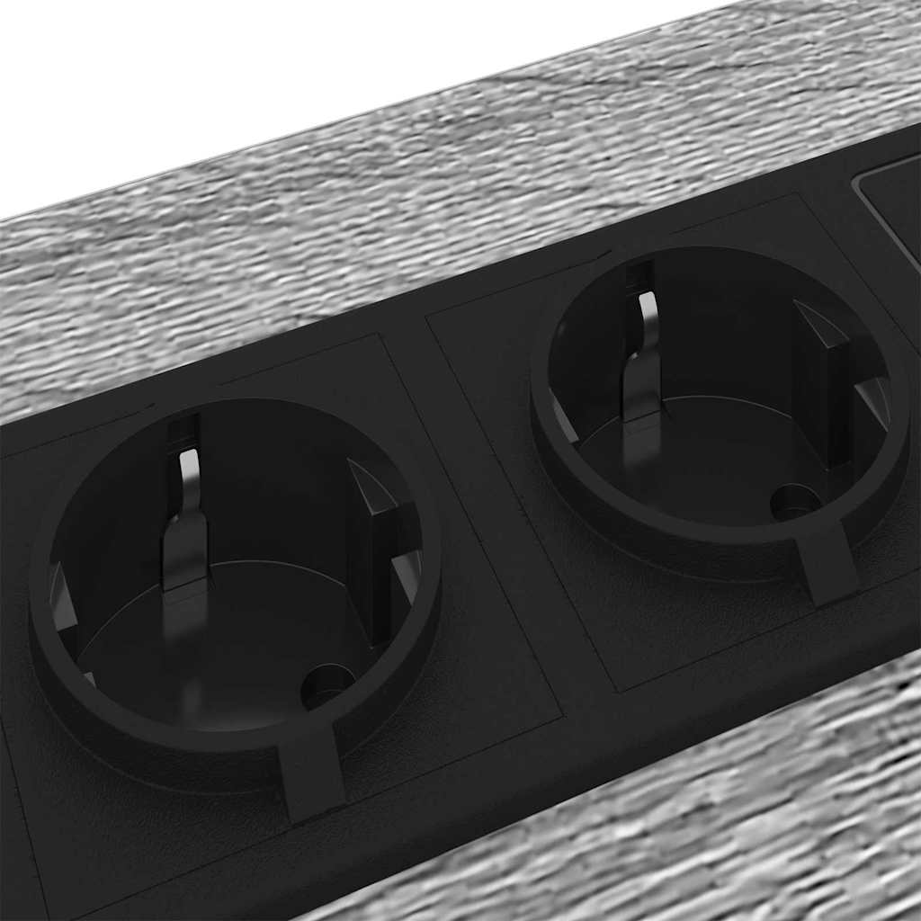 Bedside Cabinet Grey Sonoma 40 x 31 x 60 cm Engineered Wood