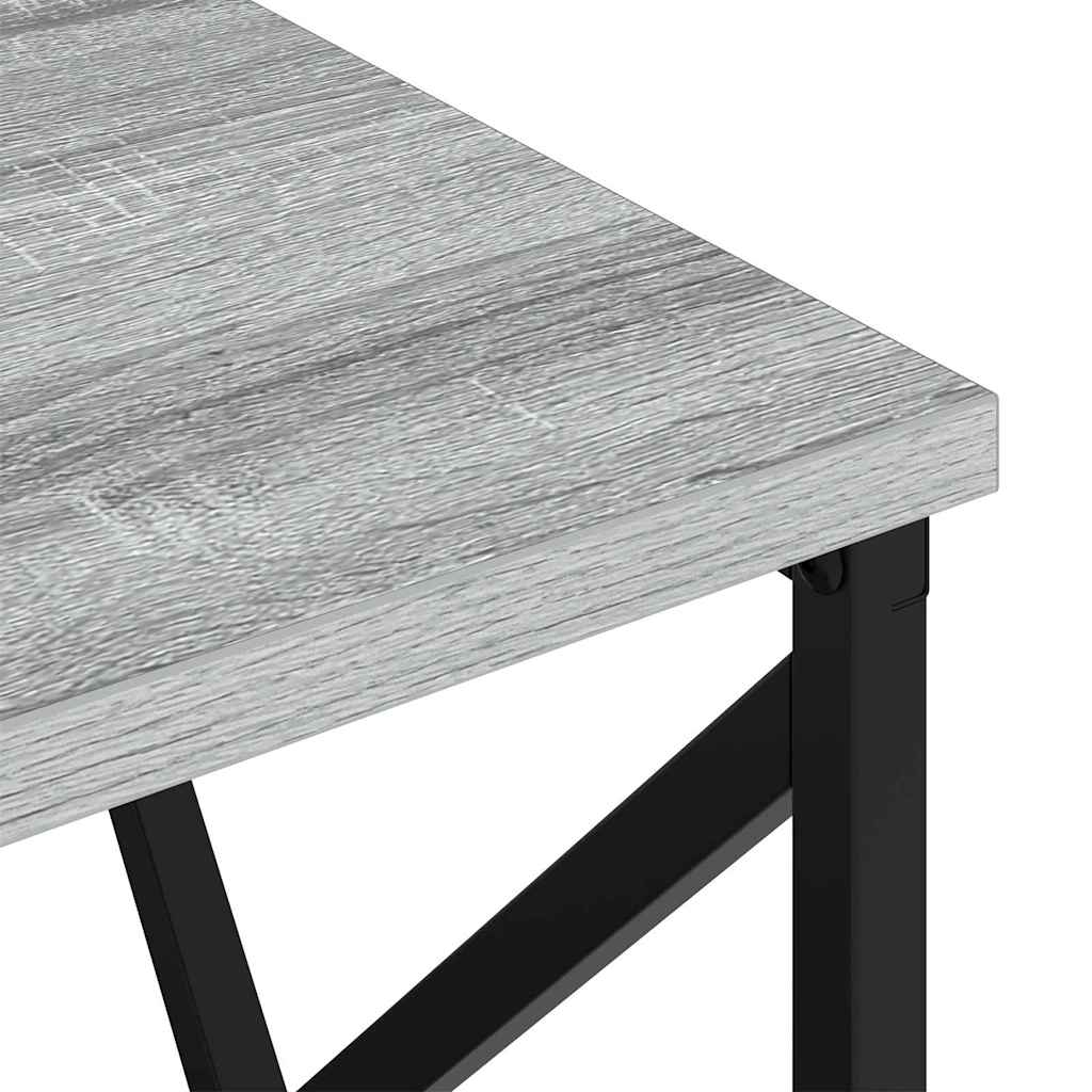 Bedside Cabinet Grey Sonoma 40 x 31 x 60 cm Engineered Wood