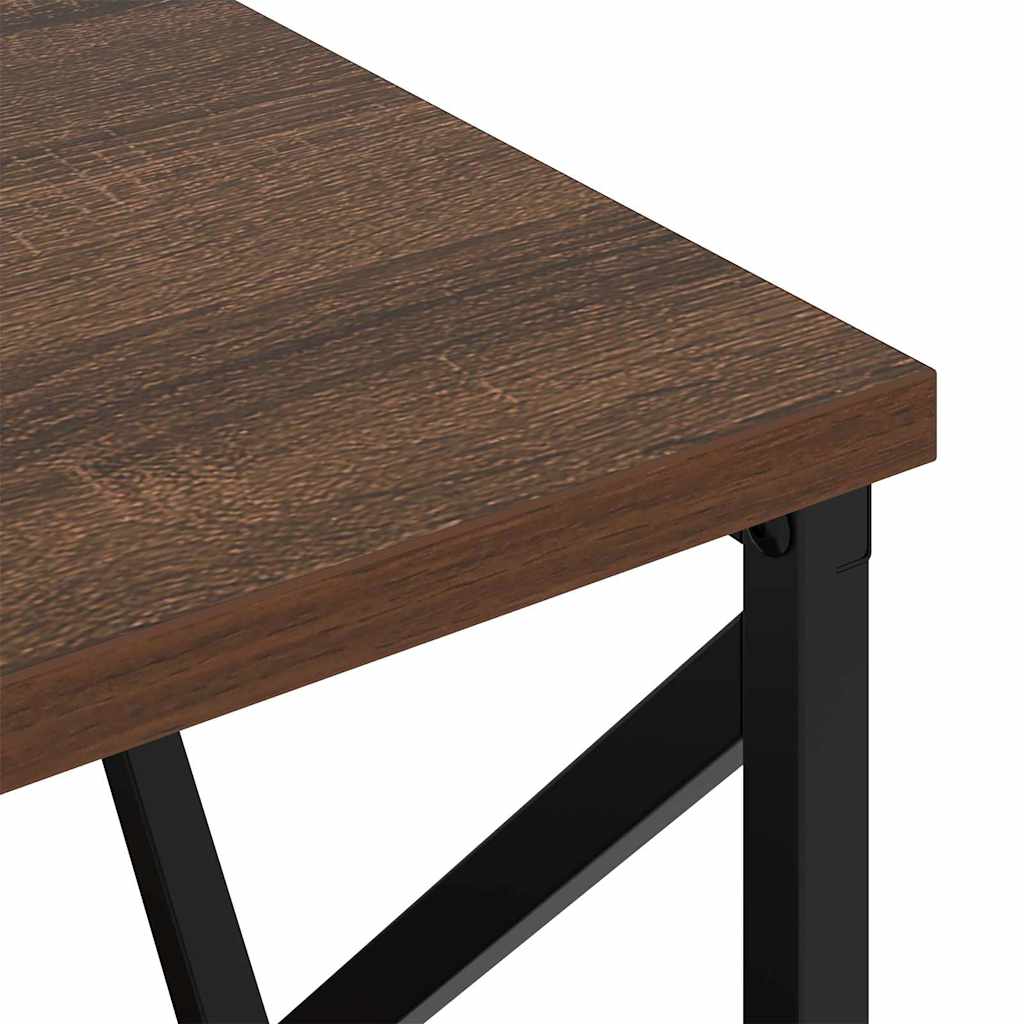 Bedside Cabinet Brown Oak 40 x 31 x 60 cm Engineered Wood