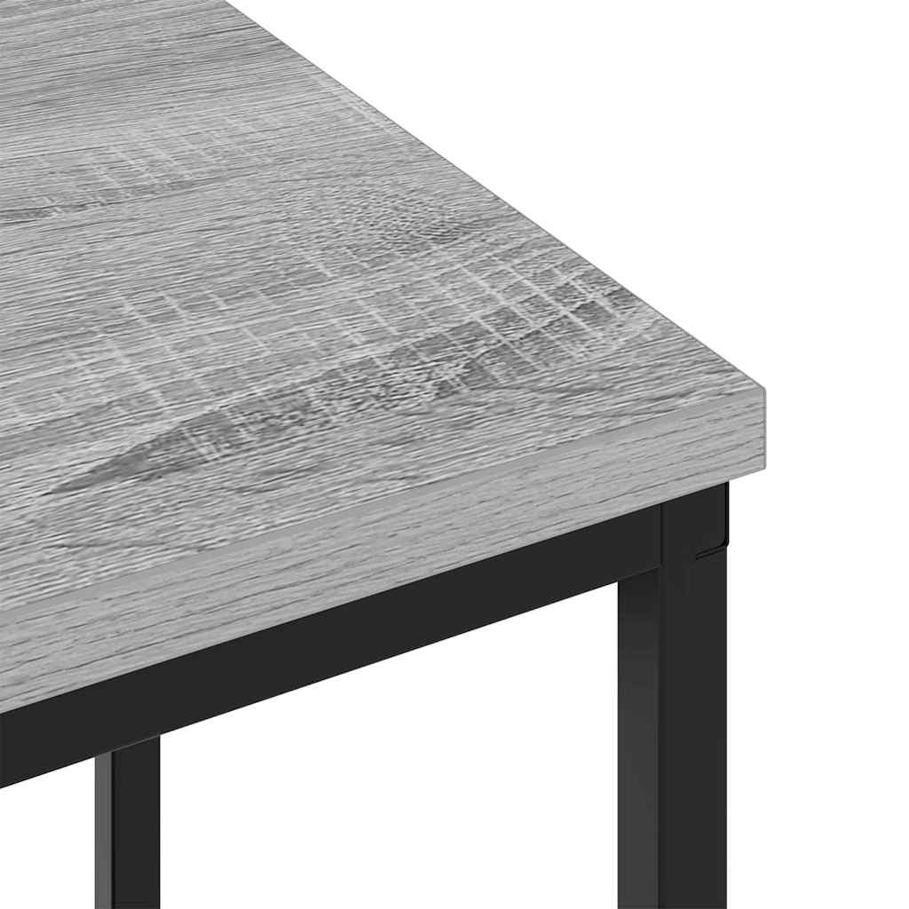 Bedside Cabinet Grey Sonoma 38 x 30 x 48 cm Engineered Wood