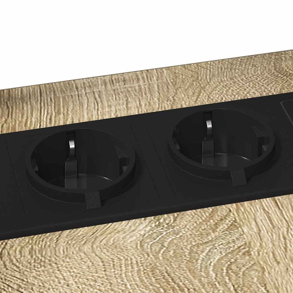 Bedside Cabinet Sonoma Oak 41.5 x 26 x 60.5 cm Engineered Wood