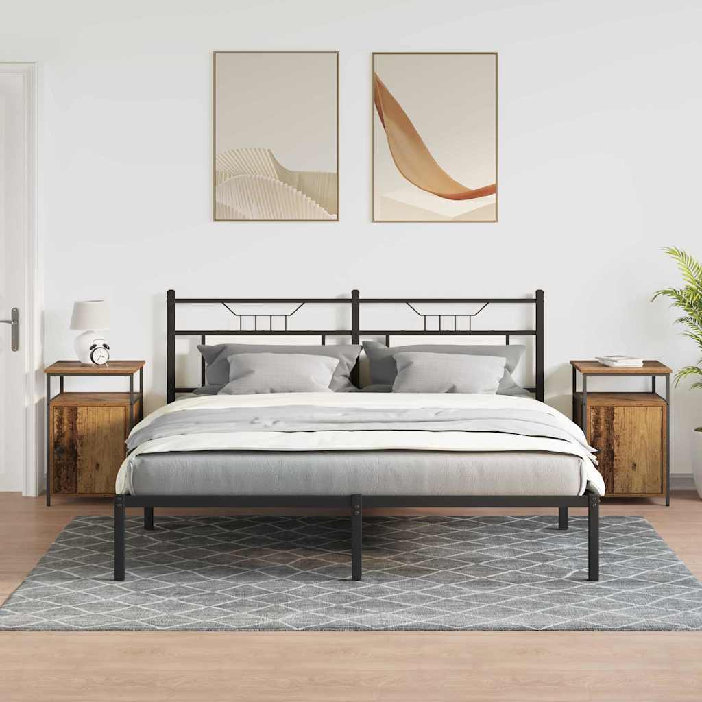 Bedside Cabinet Old wood Engineered Wood