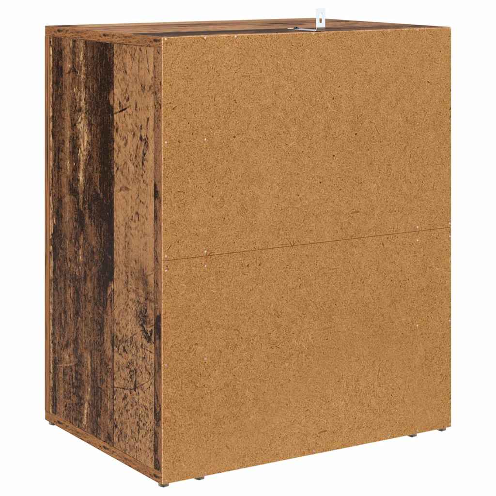 Bedside Cabinet Old wood 50 x 36 x 60 cm Engineered wood