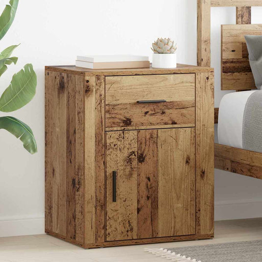 Bedside Cabinet Old wood 50 x 36 x 60 cm Engineered wood