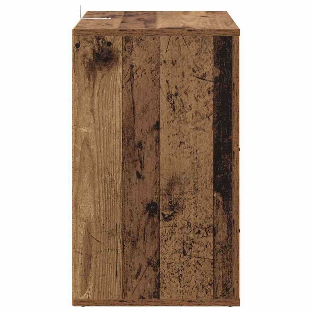 Bedside Cabinet Old wood 50 x 36 x 60 cm Engineered wood