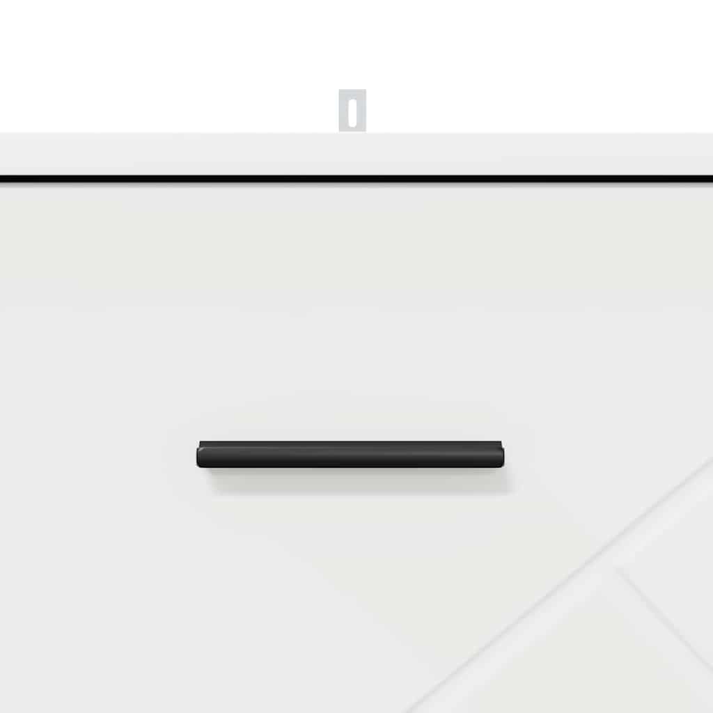 Bedside Cabinet White 38 x 38 x 66 cm Engineered wood