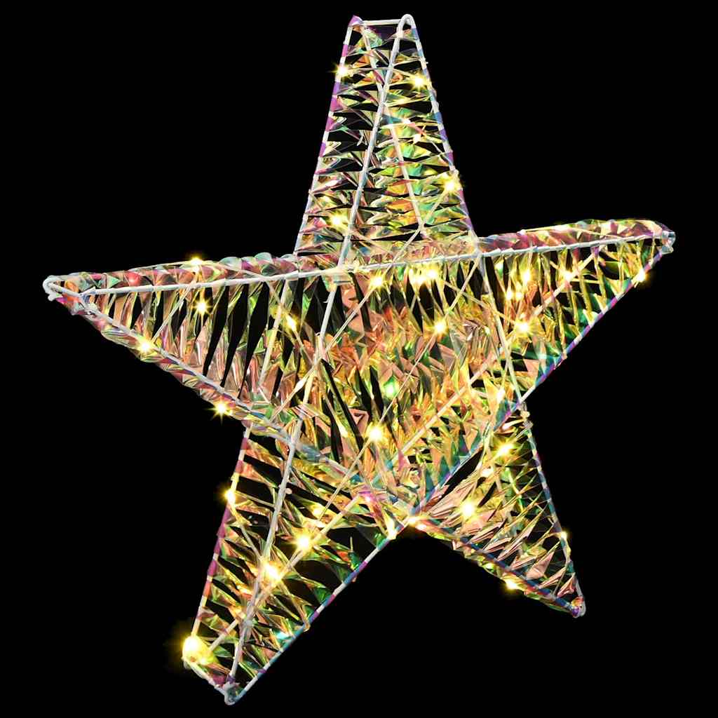 3D Star with 50 LEDs Warm white 55 x 52.5 x 9 cm PET