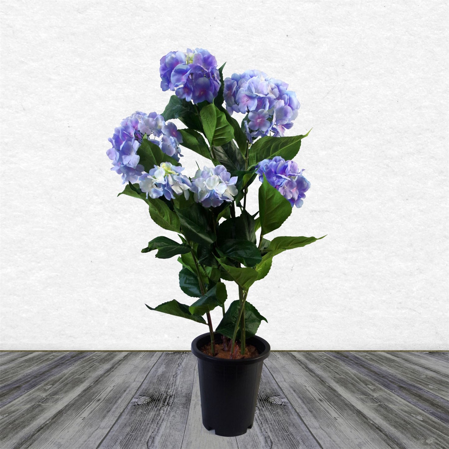Stunning Blue Artificial Hydrangea Plant - Perfect Indoor Decor!