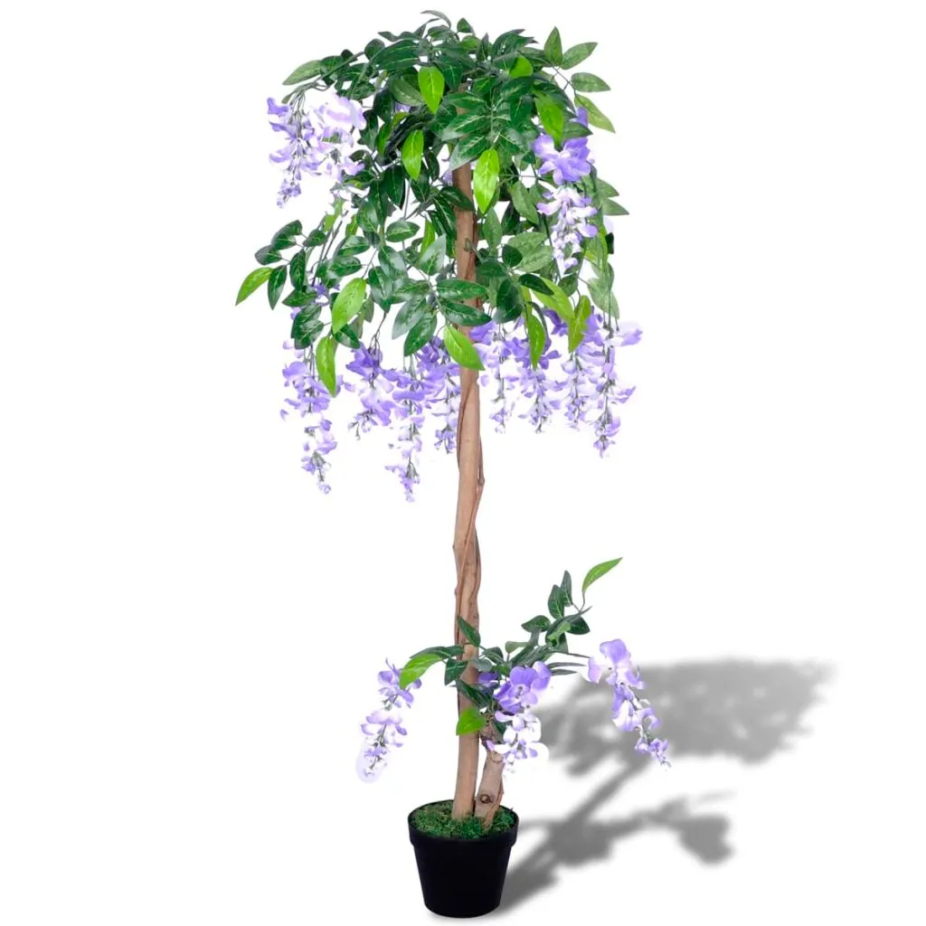 Stunning 120 cm Artificial Wisteria in Decorative Pot - Perfect Home Décor!