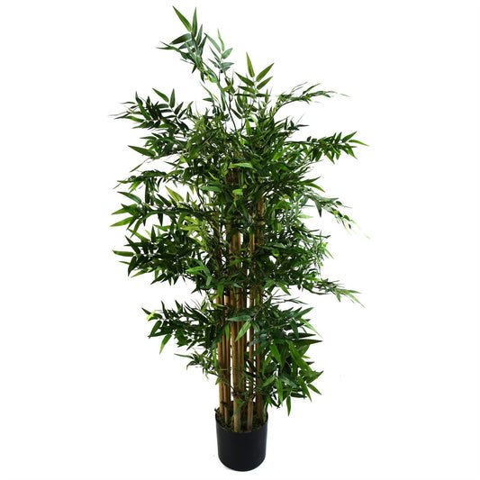 Stylish 120cm Realistic Artificial Bamboo Plant for Any Decor