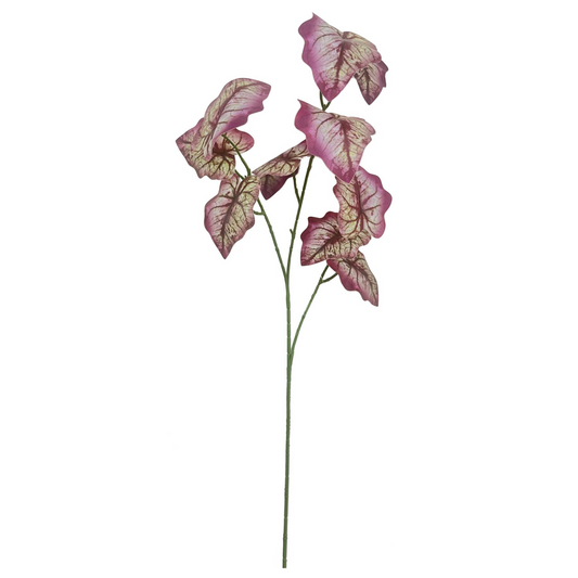 Vibrant 85cm Purple Leaf Foliage - Effortless Elegance for Any Décor!