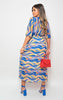 Chic Rosie Long Sleeve Maxi Dress with Flattering Belt - Must-Have Style!