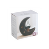 Black Crescent Moon Hanging Oil Burner