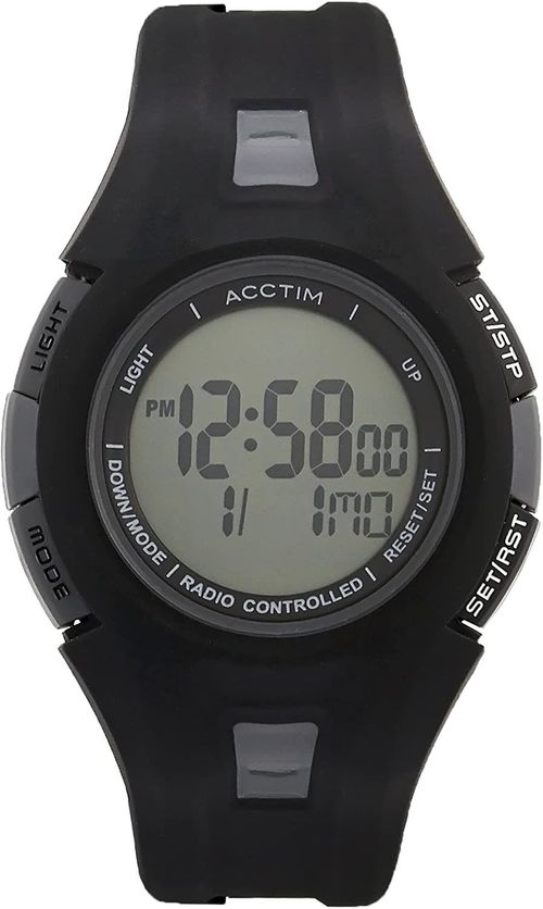 Acctim 60297 Radio Controlled Digital Sports Watch - Precision & Style!