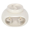 Off White Double Oil Burner